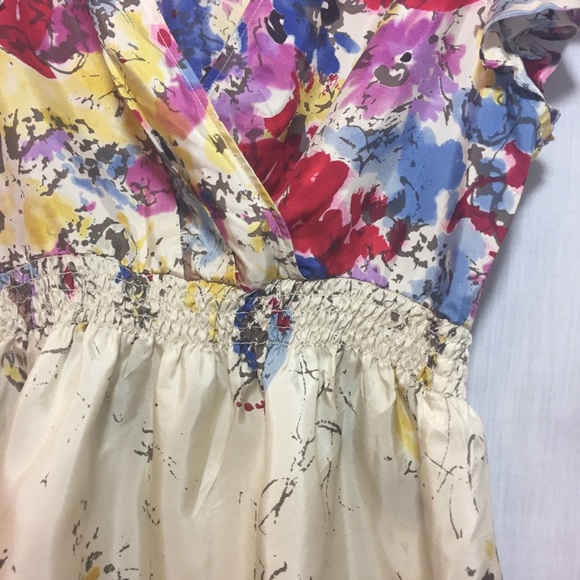 Anthropologie Edme & Esyllte Silk Heartsease Top 4 - Picture 3 of 6